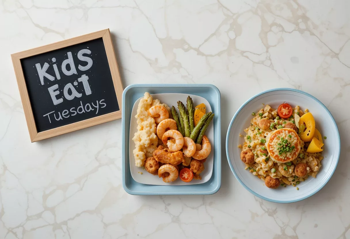 Red Lobster Kids menu Prices