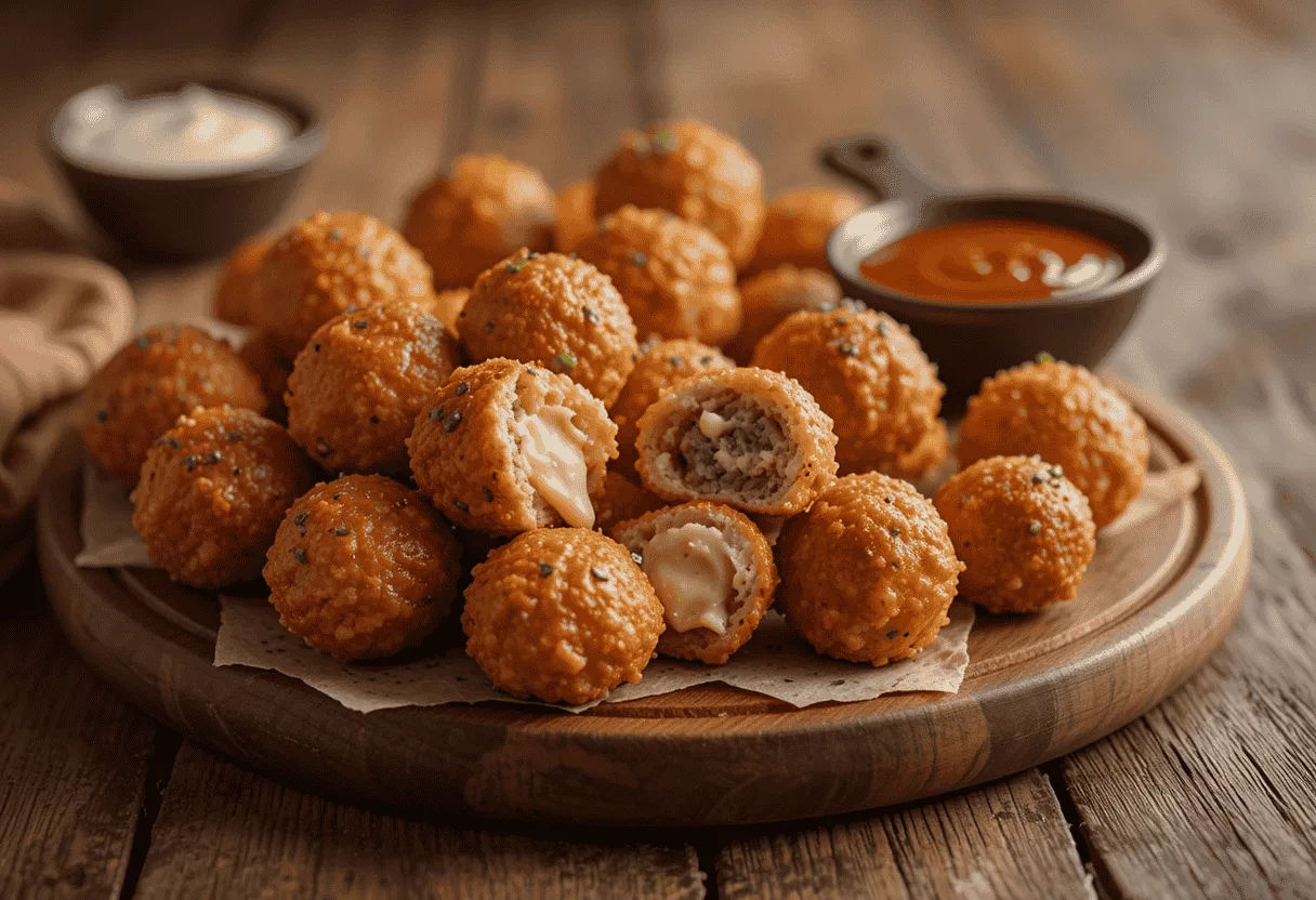 Sausage Balls using Red Lobster Biscuit Mix