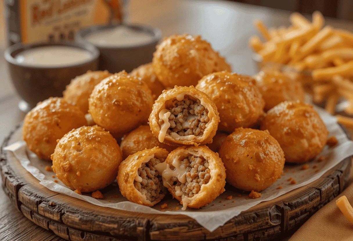 Red Lobster Sausage Balls